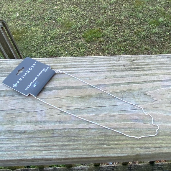 Primrose 18” box chain .925 Sterling Silver New - Picture 2 of 5